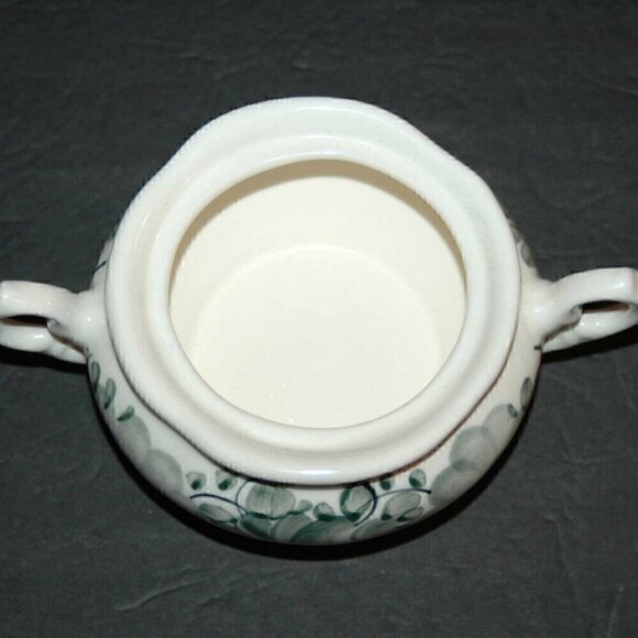 Polish Sugar Bowl Hand Made & Painted Made in Poland - Picture 4 of 9
